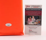 Kurt Warner Signed Full-Size End Zone Pylon (JSA COA) St Louis Rams / Cardinals