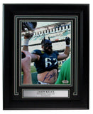 Jason Kelce Signed/Autographed 8x10 Photo Eagles Framed PSA/DNA 190245