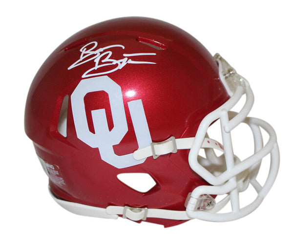 Brian Bosworth Autographed Oklahoma Sooners Speed Mini Helmet BAS 40066