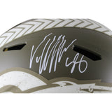 Von Miller Autographed Denver Broncos F/S 22 STS Helmet Beckett Witness 54722
