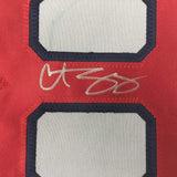 Autographed/Signed CURT SCHILLING Boston Grey Baseball Jersey JSA COA Auto