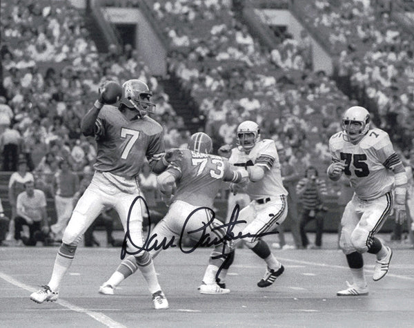 Dan Pastorini Autographed Signed 8x10 Photo Houston Oilers SKU #245832