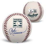 Andre Dawson Autographed Chicago Cubs HOF Logo Baseball With Case Beckett