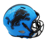 Sam Laporta Signed Detroit Lions Speed Full Size Rave NFL Helmet