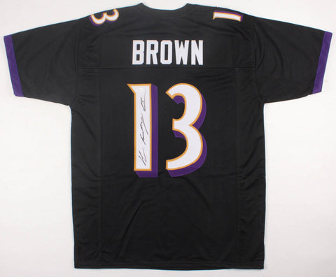 John "Smokey" Brown Signed Ravens Jersey (JSA COA) Baltimore Wide Receiver