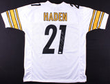 Joe Haden Signed Pittsburgh Steelers Jersey (TSE) 3xPro Bowl DB 2013, 2014, 2019