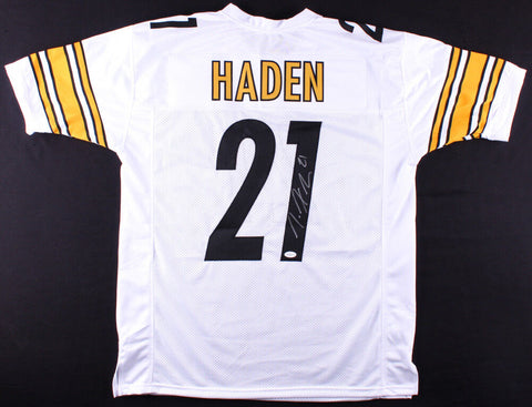 Joe Haden Signed Pittsburgh Steelers Jersey (TSE) 3xPro Bowl DB 2013, 2014, 2019