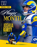 Joshua Karty Signed Los Angeles Rams Jersey (Beckett) Ex-Stanford Cardinal P.K.