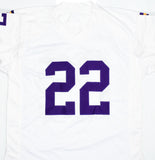 Paul Krause Autographed White Pro Style Jersey w/ HOF- Beckett W Hologram