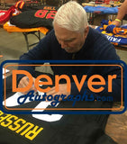 Andy Russell Autographed/Signed Pro Style Black XL Jersey JSA 35526