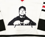 CHRISTMAS VACATION CHEVY CHASE AUTOGRAPHED SIGNED WHITE JERSEY JSA STOCK #230659