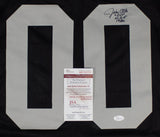 Jim Otto Signed Oakland Raiders Football Jersey Inscribed "HOF 1980" (JSA COA)