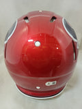 NICO COLLINS SIGNED HOUSTON TEXANS FLASH SPEED AUTHENTIC HELMET BECKETT QR
