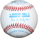 Frank Robinson Autographed Baltimore Orioles OML Baseball HOF Beckett 54823