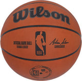 Jalen Brunson New York Knicks Autographed Wilson Official Game Basketball