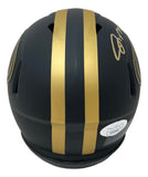 Joe Montana Signed San Francisco 49ers Eclipse Mini Speed Helmet JSA