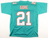 Frank Gore Signed Miami Dolphins Jersey (Beckett COA) 5xPro Bowl R.B.