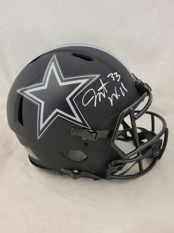 JAVONTE WILLIAMS SIGNED DALLAS COWBOYS FS ECLIPSE SPEED AUTHENTIC HELMET BECKETT