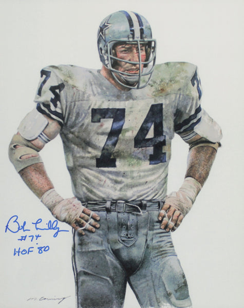 Bob Lilly Autographed Signed 8x10 Photo Dallas Cowboys SKU #245885