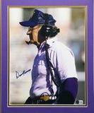 Don James Autographed Framed 11x14 Photo Washington Huskies Beckett QR #AE31842