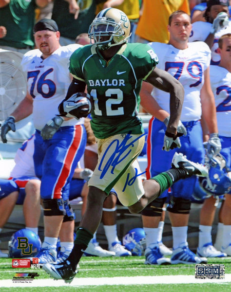 JOSH GORDON AUTOGRAPHED SIGNED BAYLOR BEARS 8x10 PHOTO COA