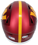 Mike Sainristill Autographed Washington Commanders Speedflex Midi Helmet Beckett