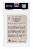 Michael 'Second To' Nunn Signed 1991 All World Boxing Trading Card #29 (PSA/DNA)