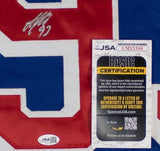 Mika Zibanejad Signed New York Rangers Jersey (JSA COA) Swedish / National Team