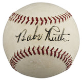 Yankees Babe Ruth Authentic Signed Baseball Graded 7.5! PSA/DNA #AP07003