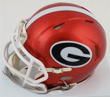 Nolan Smith Jr. Signed Georgia Bulldogs Mini Helmet (JSA COA) Eagles Linebacker