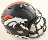 Damarri Mathis Signed Denver Broncos Mini-Helmet (JSA COA) 2022 4th Rnd Pick /DB