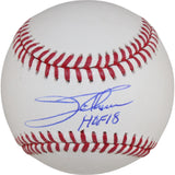 Jim Thome Autographed/Signed Cleveland Indians OML Baseball HOF 18 Beckett 50926