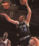 Orlando Magic 1994-95 Team Signed Basketball (JSA LOA) NBA Finals vs Houston