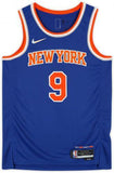 RJ Barrett Knicks Signed Diamond Swingman Jersey w/"New York Forever" Insc
