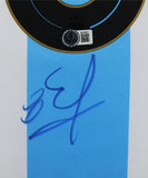 Enzo Fernandez Signed Blue & White Argentina Framed Jersey BAS #BU16927
