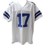 Brandon Aubrey Autographed/Signed Pro Style White Jersey Beckett 44696