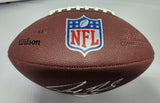 Browns HOF JOE THOMAS Signed Wilson "THE DUKE" NFL Replica Football AUTO - JSA