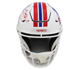 Julian Edelman Signed New England Patriots Speed Flex Authentic Throwback Helmet
