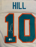 Tyreek Hill Autographed Miami Dolphins Nike Game White Jersey Beckett