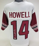Sam Howell Signed Washington Commanders Jersey (Beckett) Ex-North Carolina Q.B.