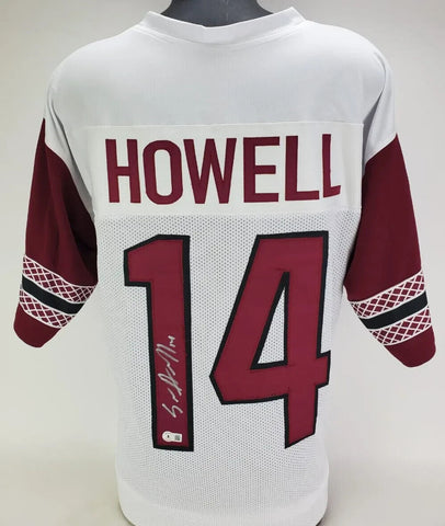 Sam Howell Signed Washington Commanders Jersey (Beckett) Ex-North Carolina Q.B.