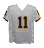 Alex Smith Autographed/Signed Pro Style White XL Jersey BAS 31735