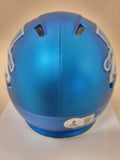 AIDAN HUTCHINSON SIGNED DETROIT LIONS 2023 ALT SPEED MINI HELMET BECKETT QR