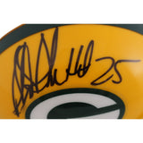 Sterling Sharpe Autographed Green Bay Packers Mini Helmet VSR4 HOF Beckett 50916