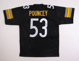 Maurkice Pouncey Signed Steelers Jersey (JSA) Pittsburgh's 9x Pro Bowl Center