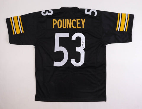 Maurkice Pouncey Signed Steelers Jersey (JSA) Pittsburgh's 9x Pro Bowl Center