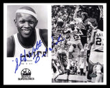 Donald Slick Watts Autographed 8x10 Photo Seattle Supersonics MCS Holo #87373