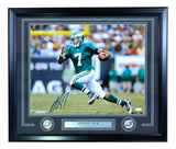 Michael Vick Signed Framed 16x20 Philadelphia Eagles Kelly Green Photo JSA