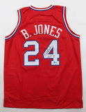 Bobby Jones Signed Philadelphia 76ers Jersey (Beckett) North Carolina Tar Heels