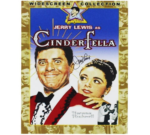 Jerry Lewis Signed Unframed 16x20 Cinderfella Photo